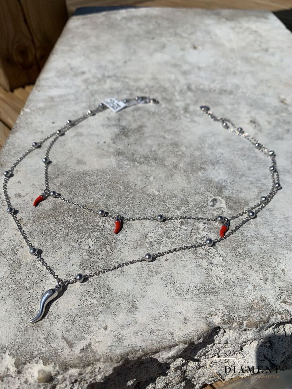 Naszyjnik srebrny DALL'ACQUA FAVORE CORNO CRM22959.jpg